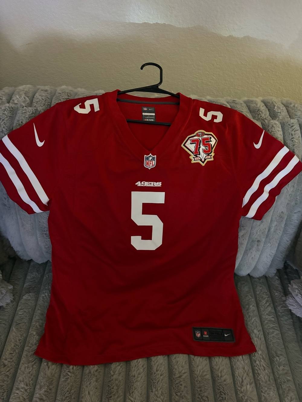 Youth San Francisco 49ers #5 Jersey (XL)